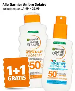 Poiesz Alle Garnier Ambre Solaire aanbieding