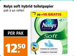 Poiesz Nalys soft hybrid toiletpapier aanbieding