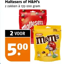 Poiesz Maltesers of M&M's aanbieding