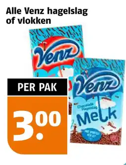 Poiesz Alle Venz hagelslag of vlokken aanbieding