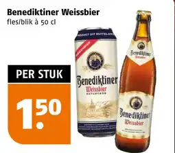 Poiesz Benediktiner Weissbier aanbieding