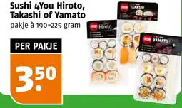 Poiesz Sushi 4You Hiroto, Takashi of Yamato aanbieding