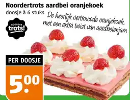 Poiesz Noordertrots aardbei oranjekoek aanbieding