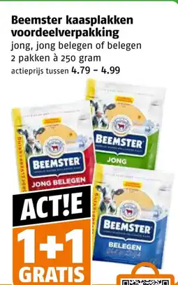 Poiesz Beemster kaasplakken voordeelverpakking aanbieding