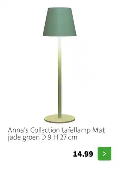 Intratuin Anna's Collection tafellamp aanbieding
