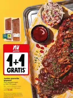 Jumbo Jumbo spareribs gegaard aanbieding