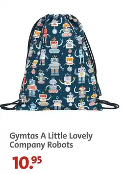 Bruna Gymtas A Little Lovely Company Robots aanbieding