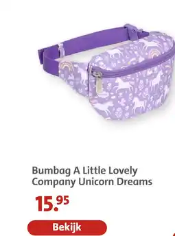 Bruna Bumbag A Little Lovely Company Unicorn Dreams aanbieding