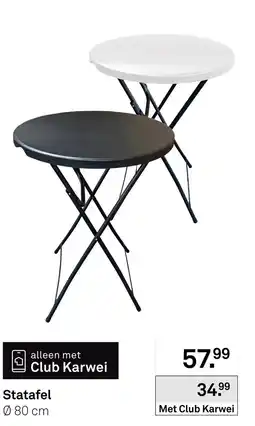 Karwei Statafel aanbieding
