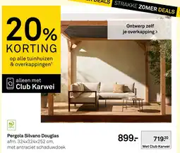 Karwei Pergola Silvano Douglas aanbieding