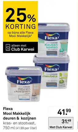 Karwei Flexa mooi makkelijk deuren & kozijnen aanbieding