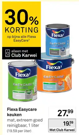 Karwei Flexa Easycare keuken aanbieding