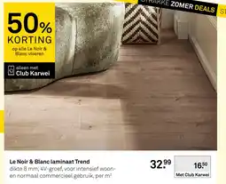 Karwei Le Noir & Blanc laminaat Trend aanbieding