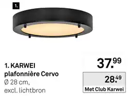 Karwei KARWEI plafonnière Cervo aanbieding