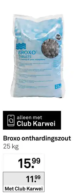Karwei Broxo onthardingszout aanbieding