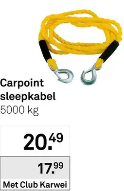 Karwei Carpoint sleepkabel aanbieding