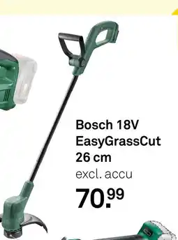 Karwei Bosch 18V EasyGrassCut 26 cm aanbieding