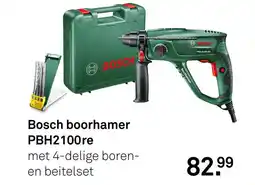 Karwei Bosch boorhamer PBH2100re aanbieding