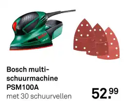Karwei Bosch multi- schuurmachine PSMlooA aanbieding