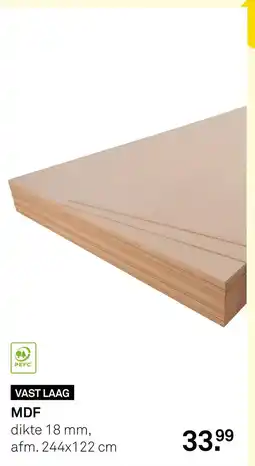 Karwei Mdf aanbieding