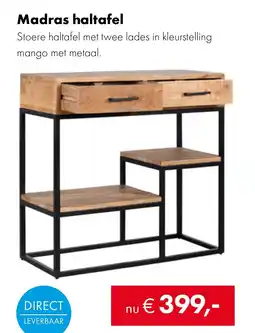 Woonsquare Madras haltafel aanbieding