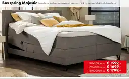 Woonsquare Boxspring Majestic aanbieding