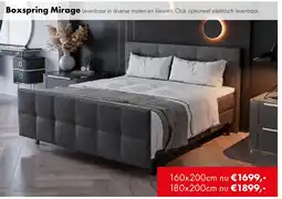 Woonsquare Boxspring Mirage aanbieding