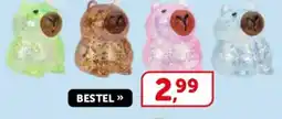 Boekenvoordeel Squishies Capibara aanbieding