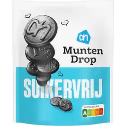 Albert Heijn AH Munten drop suikervrij aanbieding