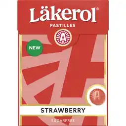 Albert Heijn Läkerol Pastilles strawberry aanbieding