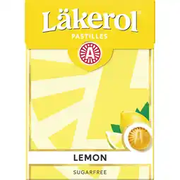 Albert Heijn Läkerol Pastilles lemon aanbieding