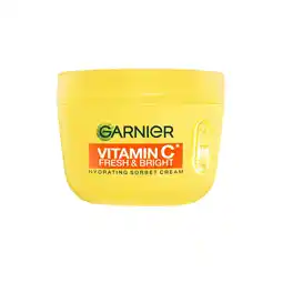 Albert Heijn Garnier Vitamin c fresh & bright sorbet cream aanbieding