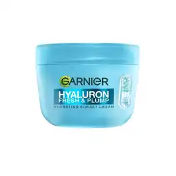 Albert Heijn Garnier Hyaluron fresh & plump sorbet cream aanbieding