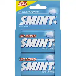 Albert Heijn Smint Mild mint 2-pack aanbieding