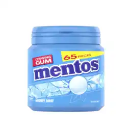 Albert Heijn Mentos Gum Mighty mint aanbieding