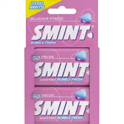 Albert Heijn Smint Bubble fresh 2-pack aanbieding