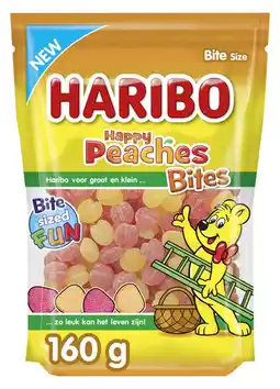 Albert Heijn Haribo Happy peaches bites aanbieding