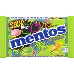 Albert Heijn Mentos Sour tones 5-pack aanbieding