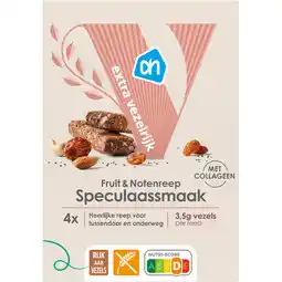 Albert Heijn AH Fruit & notenreep speculaassmaak aanbieding