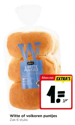Jumbo Witte of volkoren puntjes aanbieding