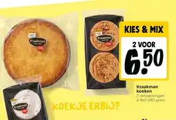 Jumbo Kraakman koeken aanbieding