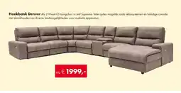 Woonsquare Hoekbank Denver aanbieding