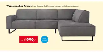 Woonsquare Woonlandschap Amante aanbieding
