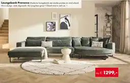 Woonsquare Loungebank Provence aanbieding