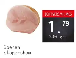 Naanhof Boeren slagersham aanbieding