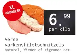Naanhof Verse Varkensfiletschnitzels aanbieding