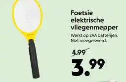 AllesZ Foetsie Elektrische Vliegenmepper aanbieding