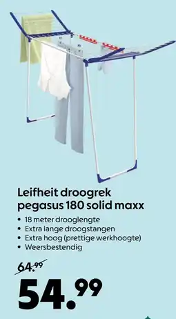 AllesZ Leifheit Pegasus 180 Solid Maxx aanbieding