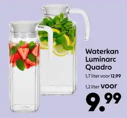 AllesZ Luminarc Quadro Waterkan aanbieding