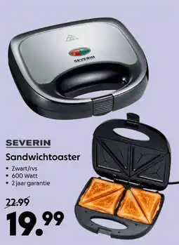 AllesZ Severin Sandwichtoaster aanbieding